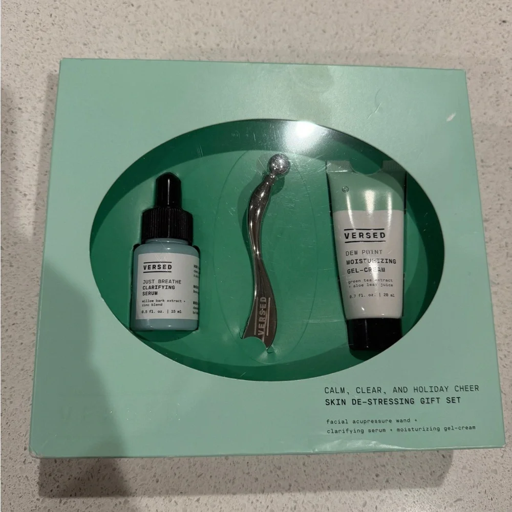 Versed Skin De-Stressing Gift Set - Mint Green